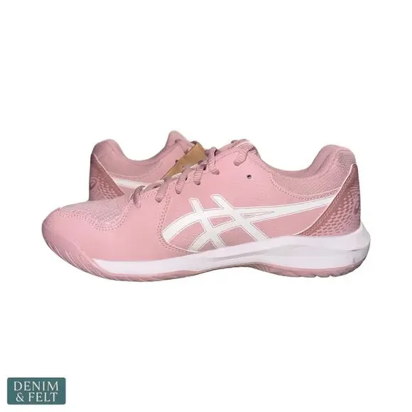 NEW ASICS Gel Dedicate 8 Tennis Shoes Pink Morganite White Women Size 8 Wide - Picture 11 of 16